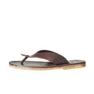 Men's Duckfeet Aero Sandals Black Brown | NTH7446AV