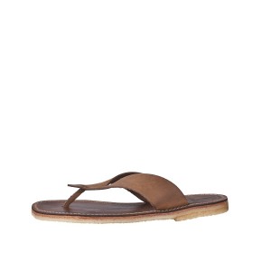 Men's Duckfeet Aero Sandals Dark Brown | DLQ6428JR