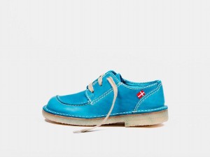 Men's Duckfeet Fyn Lace Up Shoes Blue | IXV5575RL