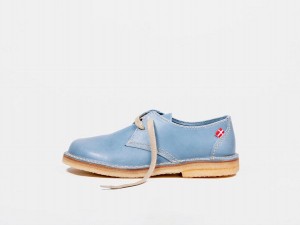 Men's Duckfeet Jylland Lace Up Shoes Blue | PHH3445ZJ