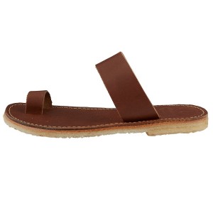 Men's Duckfeet Laeso Sandals Black Brown | SNJ7666KD