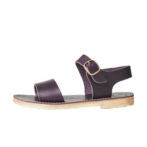 Men's Duckfeet Lokken Sandals Dark Purple | SDU9999IQ