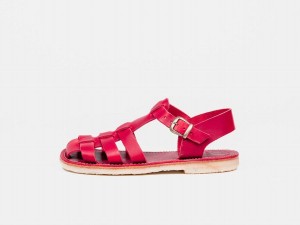 Men's Duckfeet Ringkobing Sandals Pink | VFJ4358EV