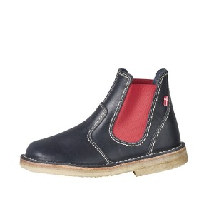 Men's Duckfeet Roskilde Boots Blue Red | LQJ583UO