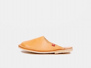 Women's Duckfeet Blavand Slippers Brown | VQY1029FS