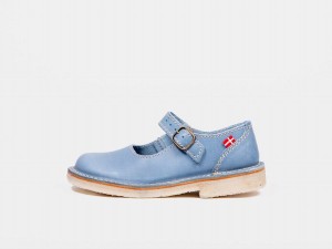 Women's Duckfeet Himmerland Mary Jane Shoes Blue | NKL6752SU