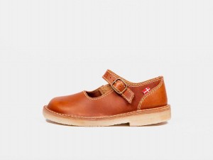 Women's Duckfeet Himmerland Mary Jane Shoes Brown | LHJ6642II