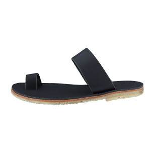 Women's Duckfeet Laeso Sandals Black | POF1264PX