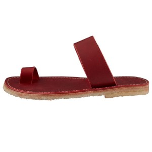 Women's Duckfeet Laeso Sandals Red | CQI2462DR