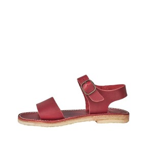 Women's Duckfeet Lokken Sandals Red | OZW9640YB