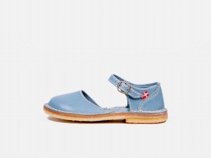 Women's Duckfeet Mols Mary Jane Shoes Blue | NGV239CO