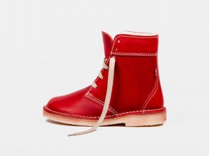 Women's Duckfeet Odense Boots Red | BRX6326NB