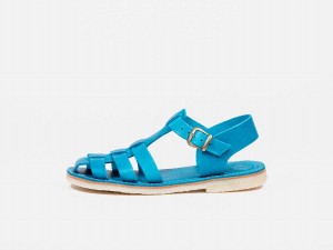 Women's Duckfeet Ringkobing Sandals Blue | MYM9522RE