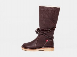 Women's Duckfeet Silkeborg Boots Black Brown | ORE4488OA