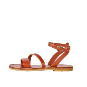 Women's Duckfeet Skaerbaek Sandals Brown | EMG5413SX