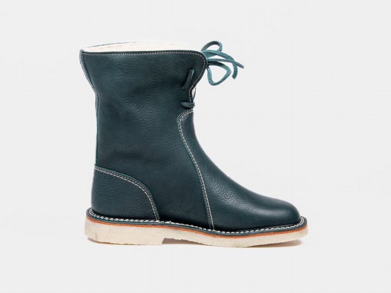 Men's Duckfeet Arhus Boots Green | AEC4387OD