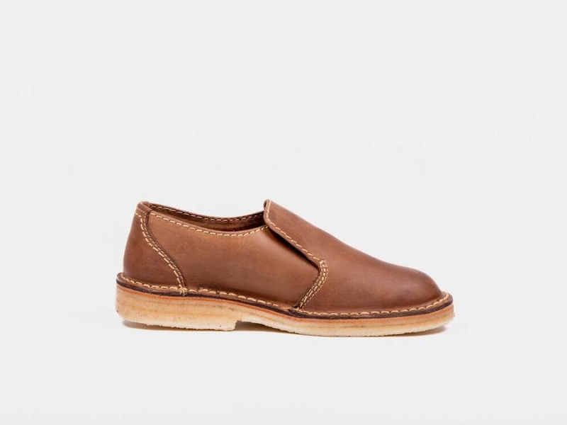 Men's Duckfeet Falster Loafers Dark Brown | BVE7977JR