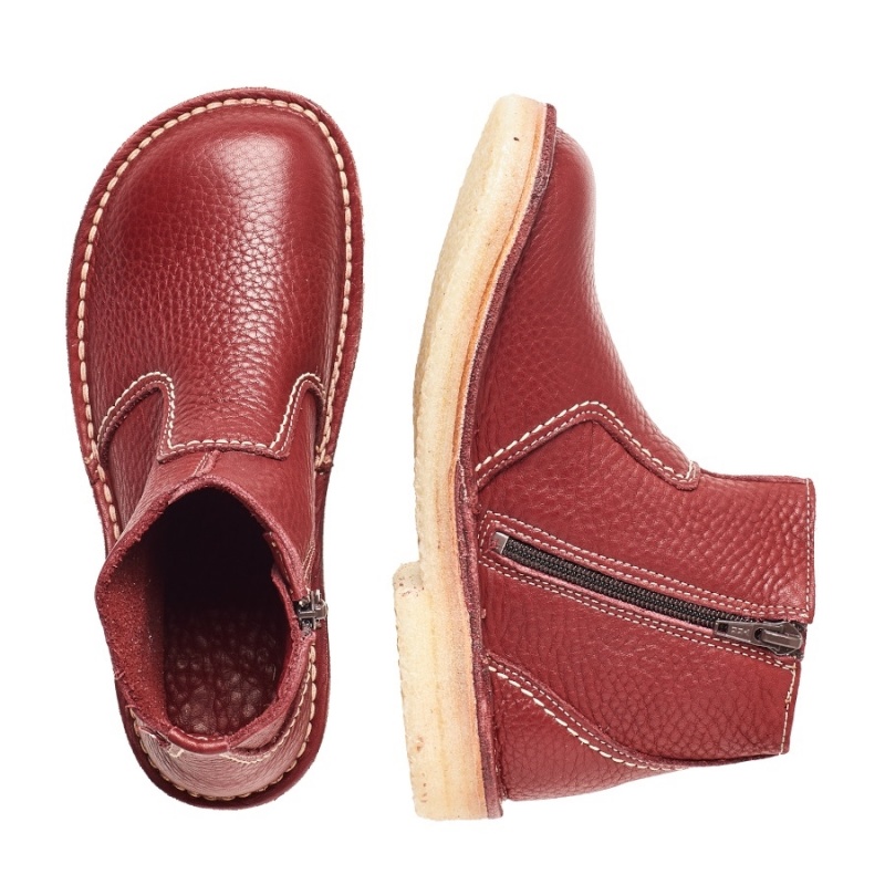 Men's Duckfeet Fredericia Boots Red | OIA9137ZO