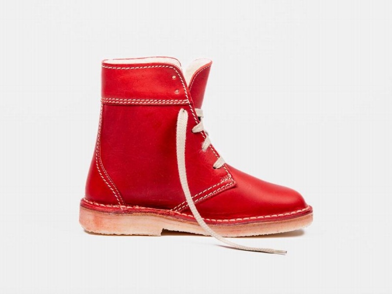 Men's Duckfeet Odense Boots Red | QPW4186EJ