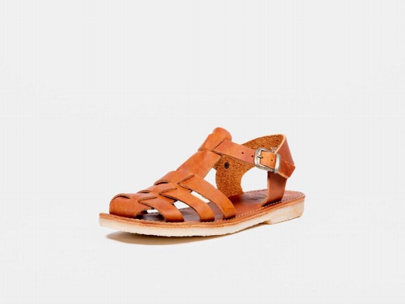 Men's Duckfeet Ringkobing Sandals Brown | KFA3990CG