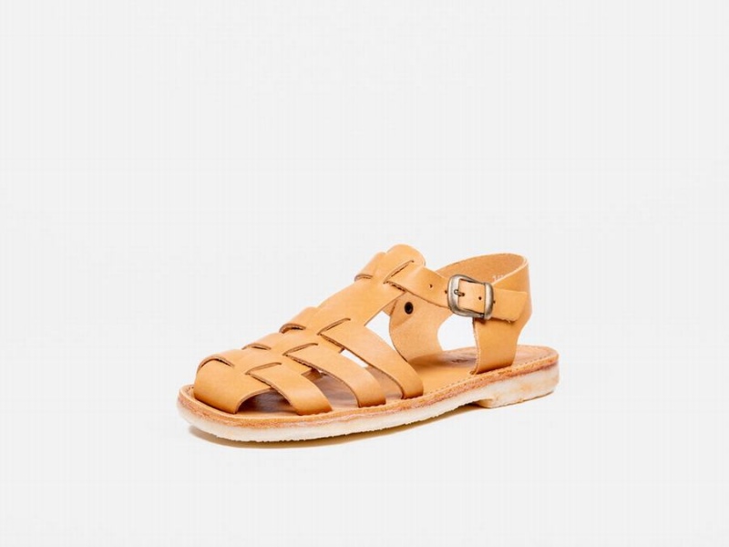 Men's Duckfeet Ringkobing Sandals Brown | CRH510TN