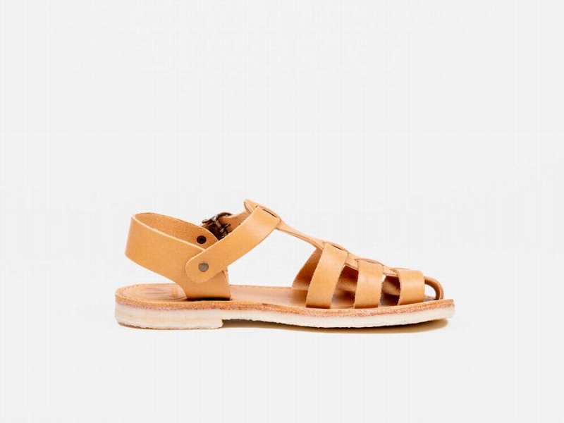 Men's Duckfeet Ringkobing Sandals Brown | CRH510TN