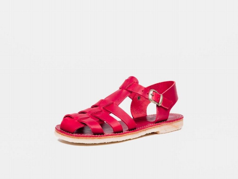 Men's Duckfeet Ringkobing Sandals Pink | VFJ4358EV