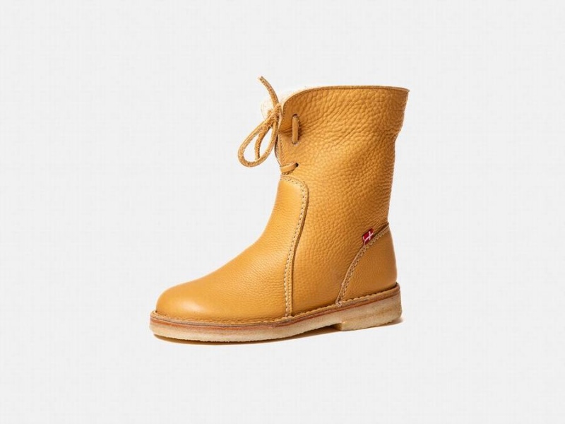 Women's Duckfeet Arhus Boots Yellow | OSW1042ZY