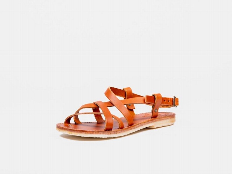 Women's Duckfeet Bornholm Sandals Brown | APH2176WS