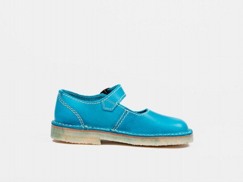 Women's Duckfeet Himmerland Mary Jane Shoes Blue | CTT1351UA