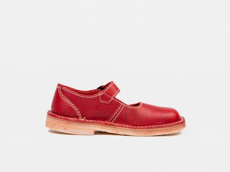 Women's Duckfeet Himmerland Mary Jane Shoes Red | QSR8239AT