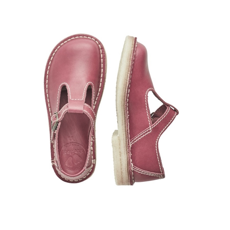 Women's Duckfeet Lolland Mary Jane Shoes Pink | LGI4483AG