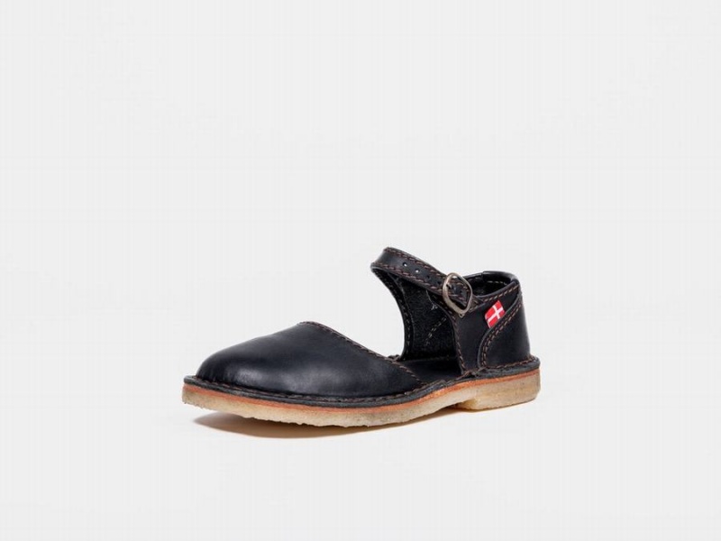 Women's Duckfeet Mols Mary Jane Shoes Black | YZU2043UO