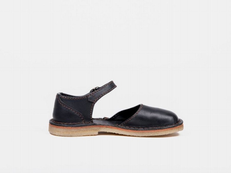 Women's Duckfeet Mols Mary Jane Shoes Black | YZU2043UO