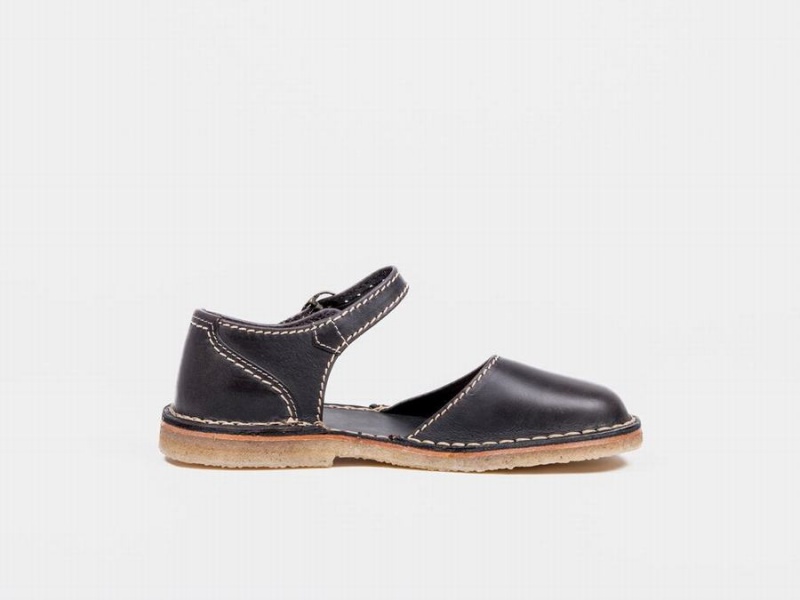 Women's Duckfeet Mols Mary Jane Shoes Grey Black | UGI147GV