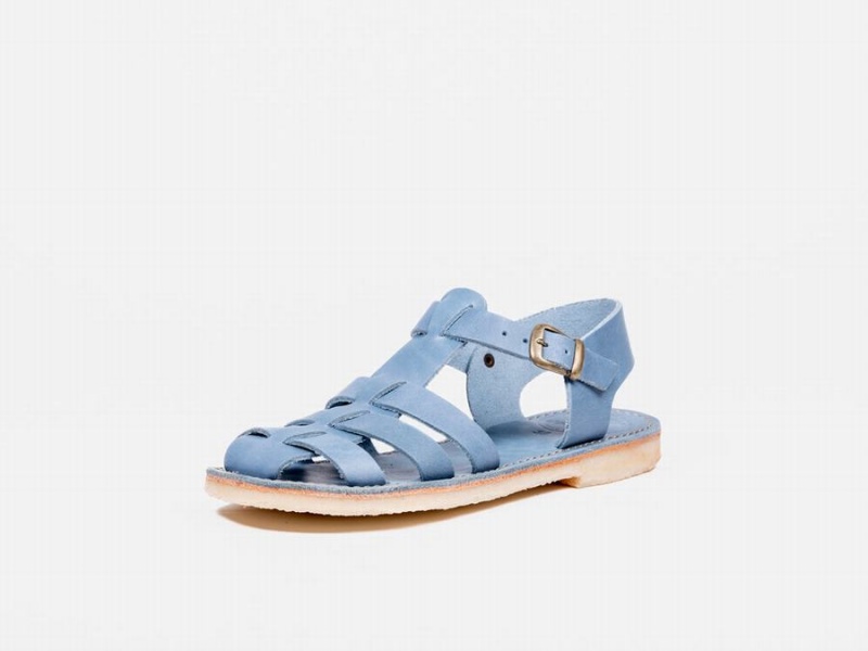 Women's Duckfeet Ringkobing Sandals Blue | TYZ913NO